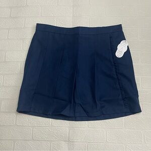Uniform Navy Blue Pleated Skort